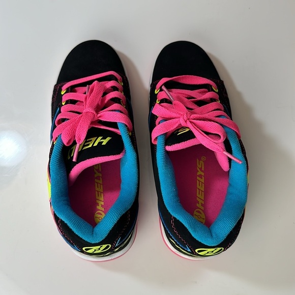 Heelys Propel 2.0 Black/Neon Multi Size 5Y/6/W - Picture 8 of 15
